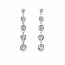 Load image into Gallery viewer, Lab Diamond 1.05 carat 9kt White Gold Earrings