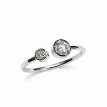 Load image into Gallery viewer, Lab Diamond 0.30 carat 9kt White Gold Ring