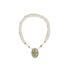 Load image into Gallery viewer, Larimar, Diamond, Aquamarine & Pearl Necklace