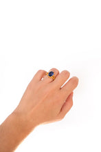 Load image into Gallery viewer, Kyanite 4.40 carat & Diamond Dress Ring