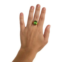 Load image into Gallery viewer, Peridot Dress Ring