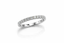 Load image into Gallery viewer, Lab Diamond 0.55 carat 14kt White Gold Eternity Ring
