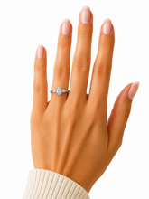 Load image into Gallery viewer, Lab Diamond 1.24 carat 9kt White Gold Ring
