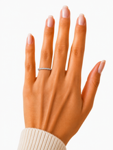 Load image into Gallery viewer, Lab Diamond 0.55 carat 14kt White Gold Eternity Ring
