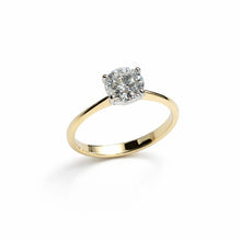 Load image into Gallery viewer, Lab Diamond 1.04 carat Yellow Gold Ring
