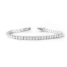 Load image into Gallery viewer, Lab Diamond 2.99 carat 9kt White Gold Tennis Bracelet

