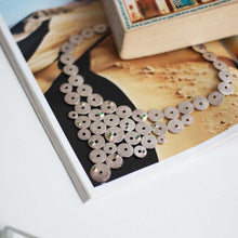 Load image into Gallery viewer, Emerald Silver &amp; Gold Giraffe Necklace
