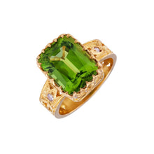Load image into Gallery viewer, Peridot Dress Ring
